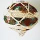 glob rustic dantelat crosetat decor Craciun