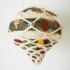 glob rustic dantelat crosetat decor Craciun