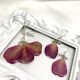 Set Bijuterii handmade unicat din rasina si flori 