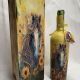Set cadou-Cutie lemn +sticla de vin