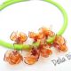 Colier statement handmade unicat - PET-uri plasti