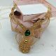 Colier Nude Micro Macrame Cu Cristal Preciosa 