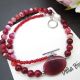 Colier handmade unicat - agate si perla cultura c