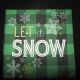 servetel intreg iarna LET IT SNOW verde