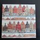 servetel intreg Amsterdam case colorate