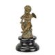 Ingeras cantand la fluier-statueta din bronz 