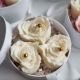 Beige Rose Heart box
