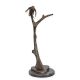 Maimuta in copac-statueta din bronz 