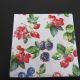 servetel intreg fructe capsuni afine mure coacaze