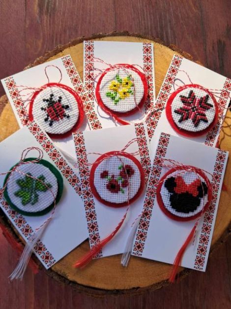 Martisor brodat