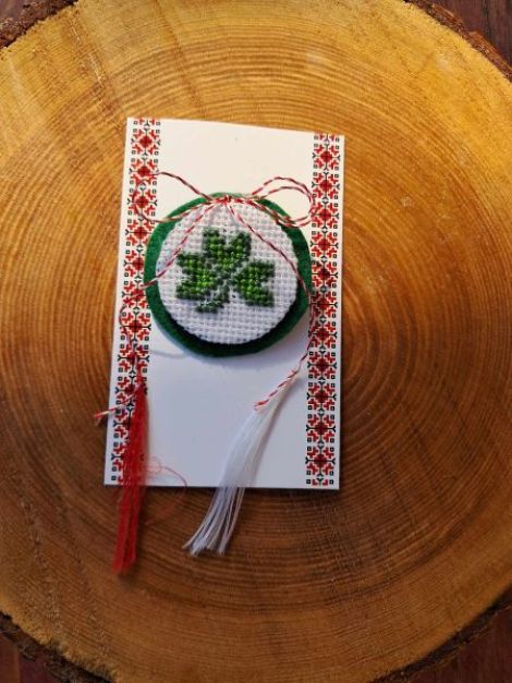 Martisor brodat