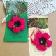 martisor floare ciclam crosetata