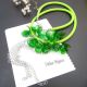 Colier statement handmade unicat - PET-uri plasti