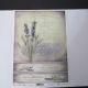 hartie de orez A4 lavanda levantica vintage