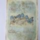 hartie de orez A4 vintage pasarele albastre