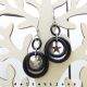 Cercei handmade statement - Stil Industrial - cauc