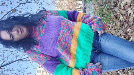 Colorful sweater