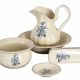 Set pentru baie din portelan pictat