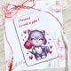 Martisor magnet pisicuta
