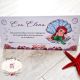 Plic de bani botez Mica sirena