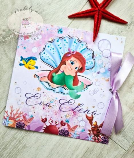 Invitatie botez Mica sirena