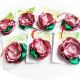 martisor brosa floare de matase roz- orhidee 