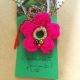 martisor brosa floare ciclam crosetata