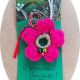 martisor brosa floare ciclam crosetata