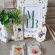 Set tablete parfumate din ceara de soia - Zambile