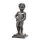 Baietel-statueta din bronz cu un soclu din marmura