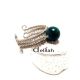 Inel din argint 925 si chrysocolla IN084