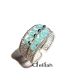 Inel din sarma si cristale Pacific Opal IN058