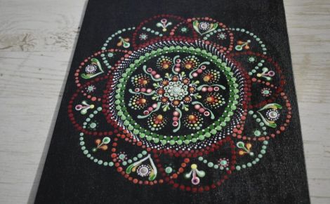Tablou acrilic mandala