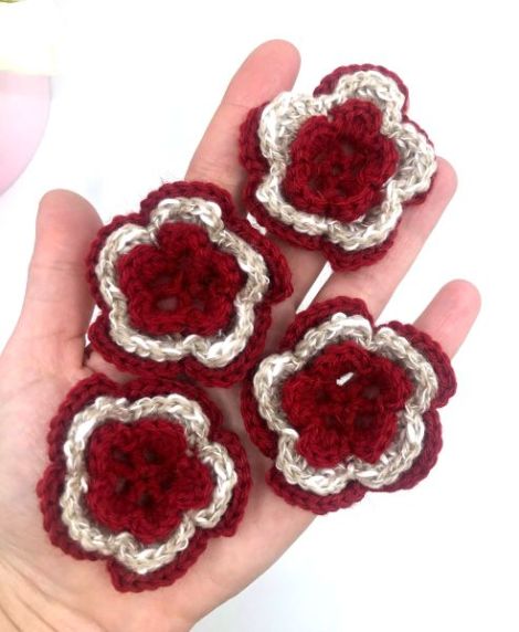 Flori crosetate 