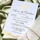 Invitatie nunta elemente folio