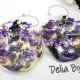 Cercei statement handmade unicat - PET-uri plasti