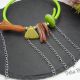 Colier handmade unicat - agate sidef cod1197