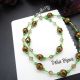 Colier handmade -margele nisip margele sticla co