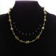 Colier handmade -margele nisip margele sticla co