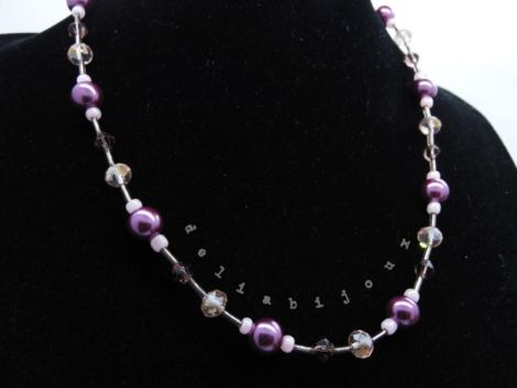 Colier handmade -margele nisip margele sticla co