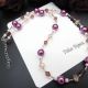 Colier handmade -margele nisip margele sticla co