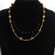 Colier handmade -margele nisip margele sticla co