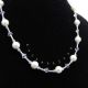 Colier handmade -margele nisip perle de sticla c