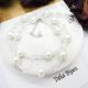 Colier handmade -margele nisip perle de sticla c