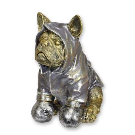 Buldog englez-statueta din rasini