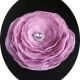 brosa floare lila cu cristale 125  cm