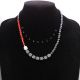 Colier handmade unicat - perla cultura hematit c