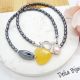 Colier handmade unicat - perla cultura agata hem