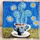 Tablou  pe canvas " Cafea si arta"