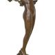 Vita de vie-statueta Art Deco din bronz